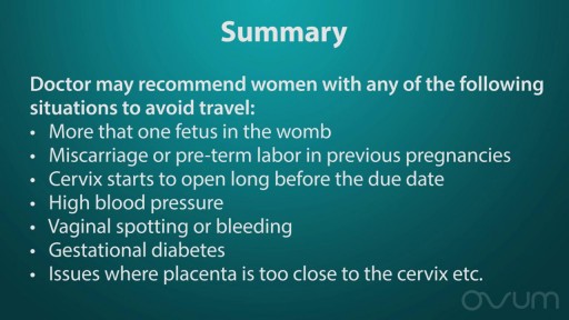 ⁣Travel during pregnancy