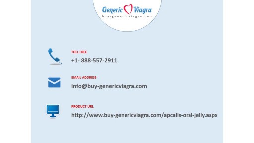Apcalis Oral Jelly at Buy GenericViagra