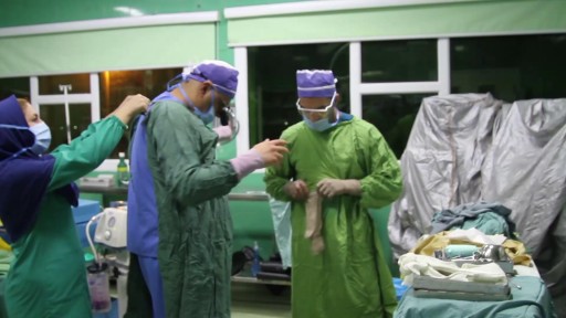 ⁣Arm Replantation of a Child