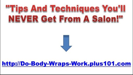 At Home Weight Loss Body Wrap, Slimming Body Wraps, Inch Loss Body Wrap, It Works Body Wraps