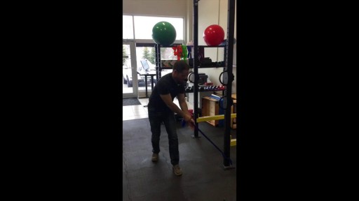 ⁣Upward Chop Static Lunge   Strive Physiotherapy & Performance