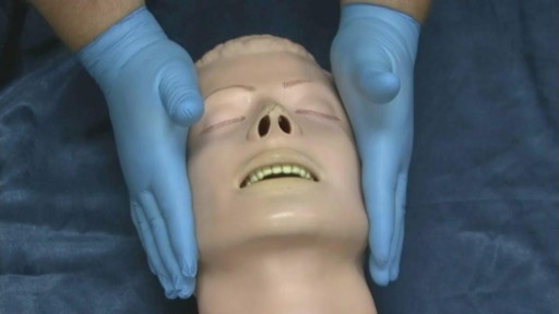 ⁣Spinal Injury - Jaw Thrust