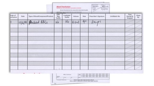 ⁣Blood Transfusion and Intravenous Infusion