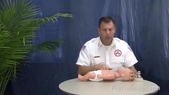 ⁣Infant CPR