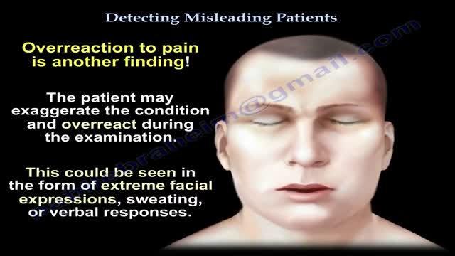Detecting Malingering, Misleading Patients