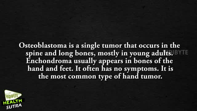 ⁣Types of Bone Tumors
