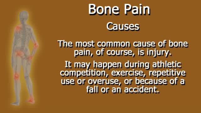 ⁣Bone Pain Causes