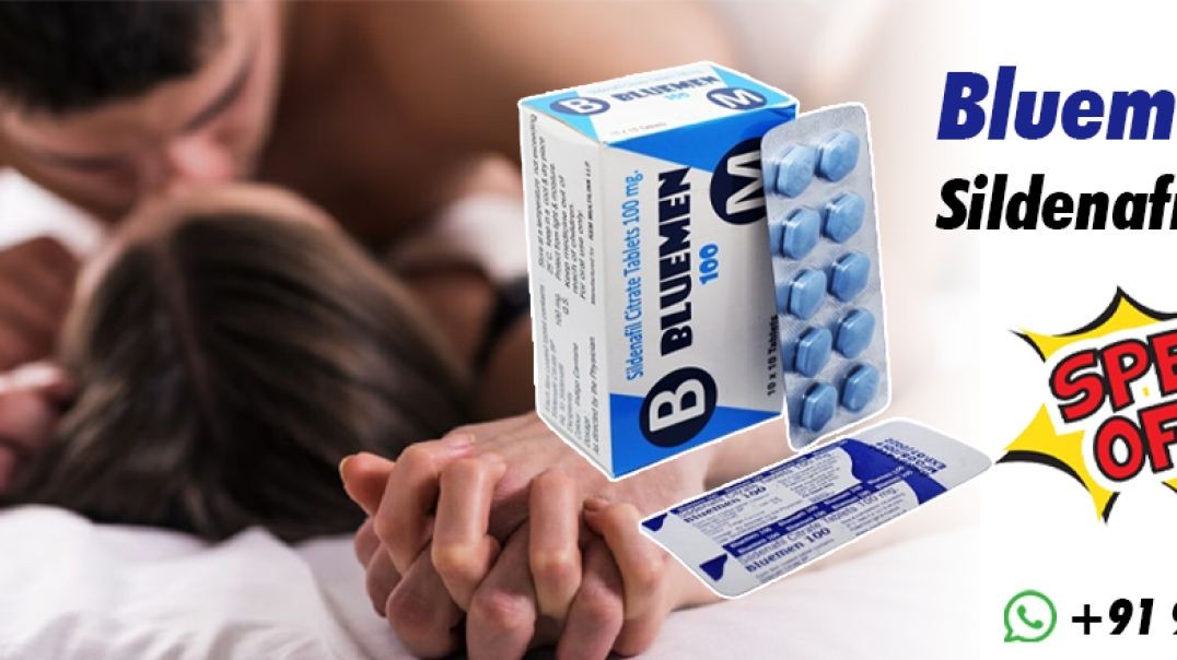 ⁣Enhancing Recovery from Erectile Dysfunction with Oral Therapy With Bluemen 100mg