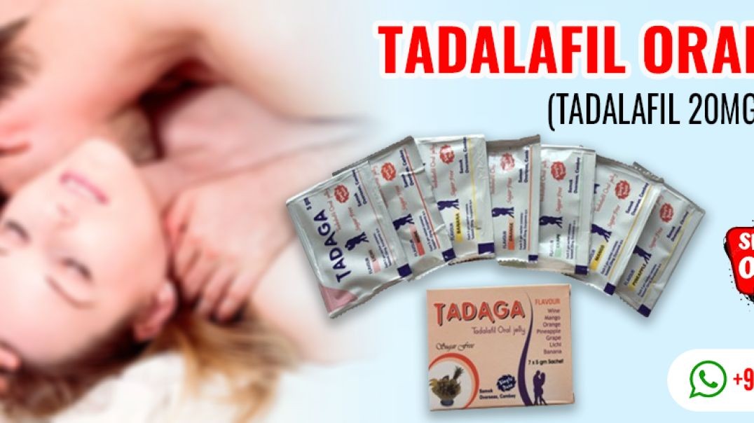 ⁣A Workable Solution for ED Issues With Tadaga Oral Jelly
