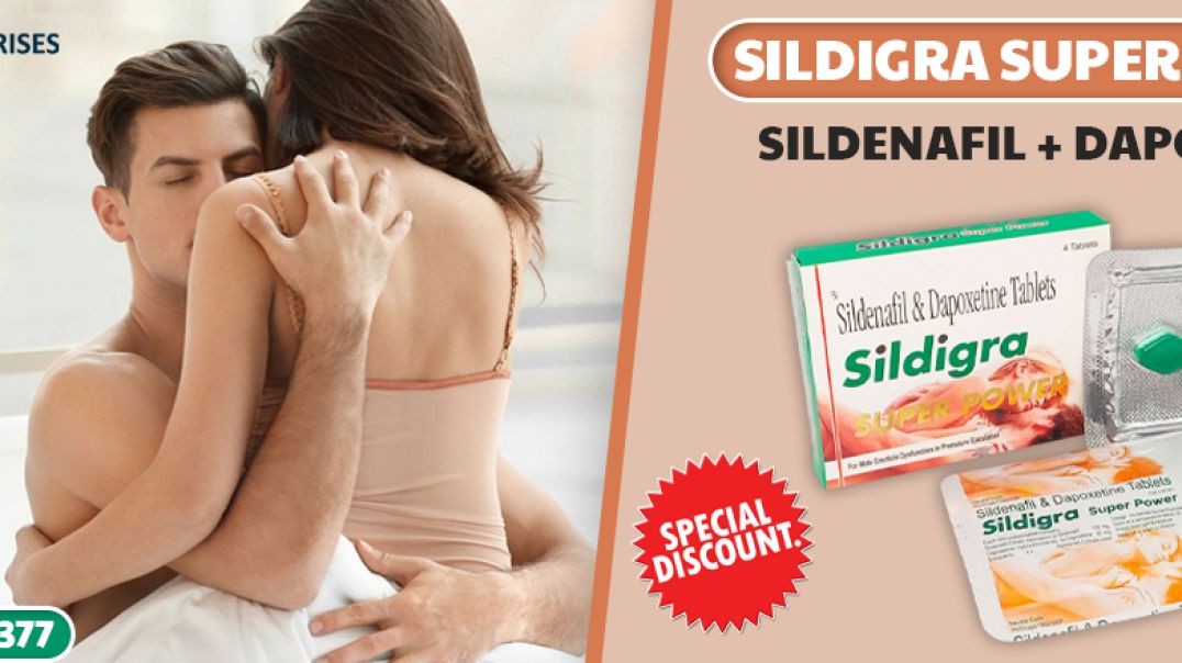 ⁣Stop Struggling With Impotence &amp;amp; PE With Sildigra Super Power