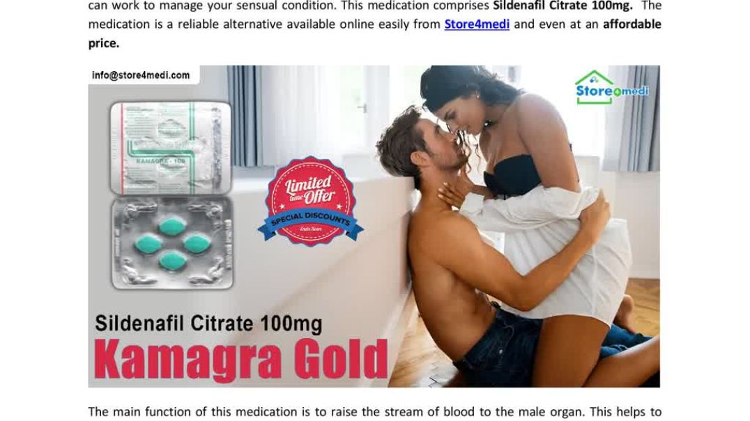 Kamagra Gold Combat Erectile Disorder with a Reliable Remedy