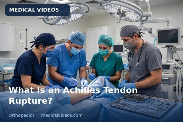 What Is an Achilles Tendon Rupture?